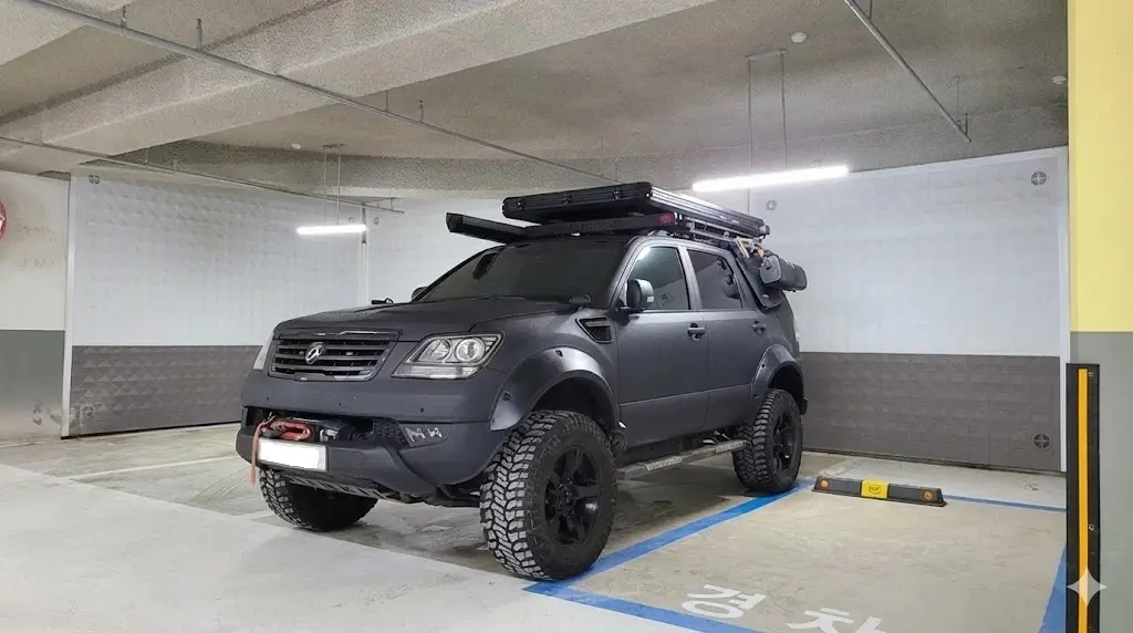 렉스턴 W 오프로드 세팅 필수 정비 DPF 클리닝