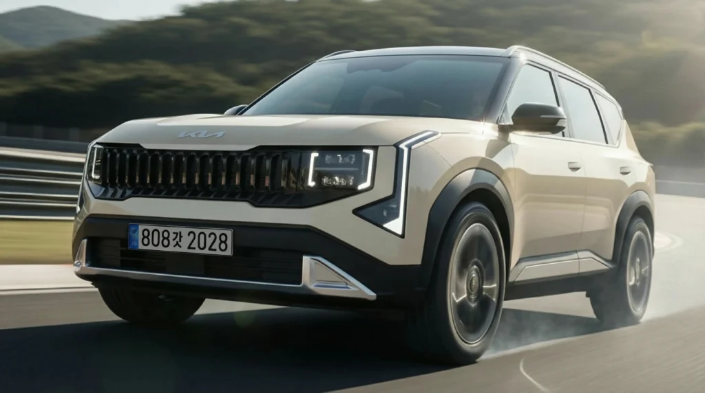 Kia Seltos SP3 premium champagne gold exterior design