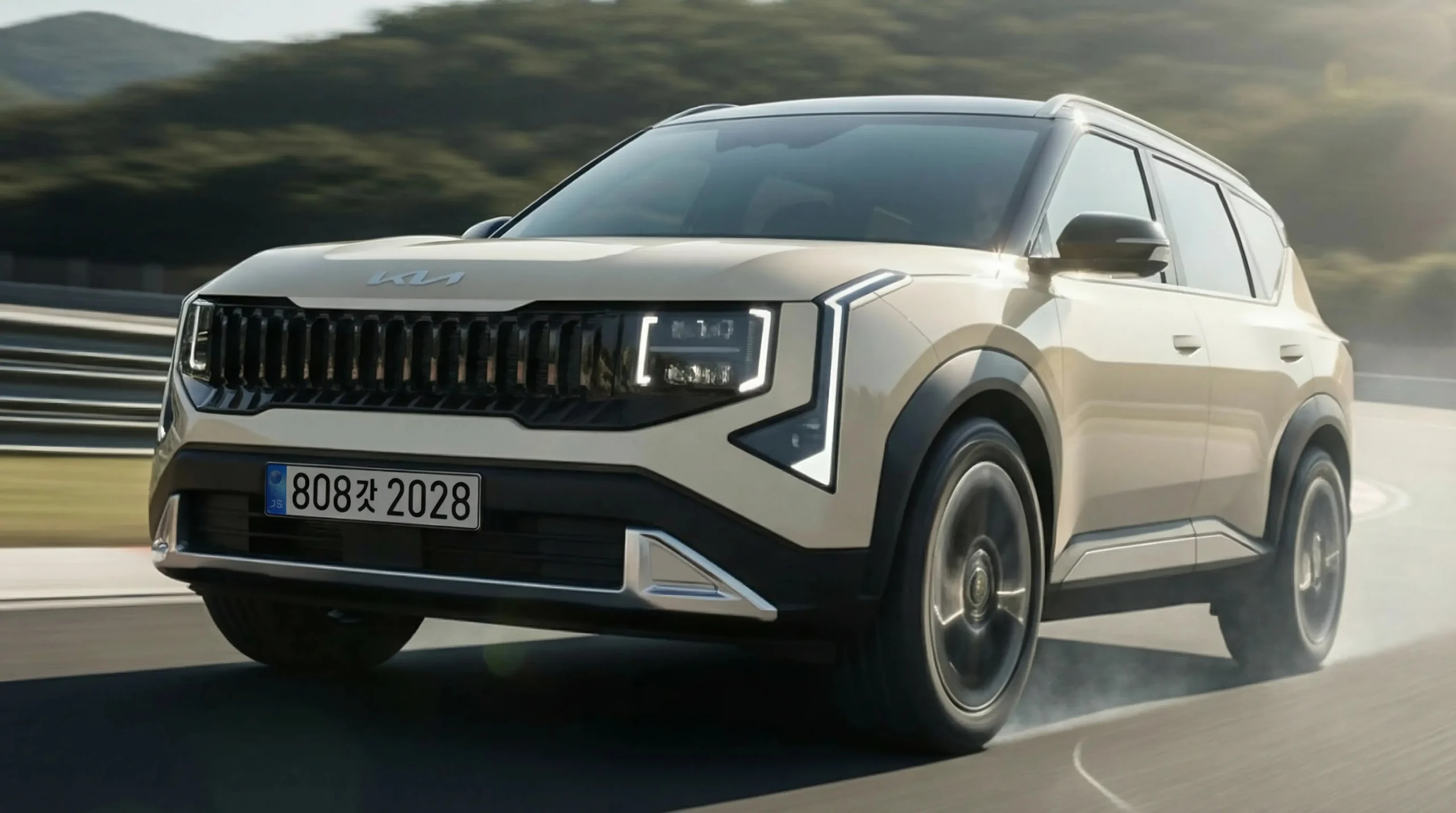 Kia Seltos SP3 premium champagne gold exterior design